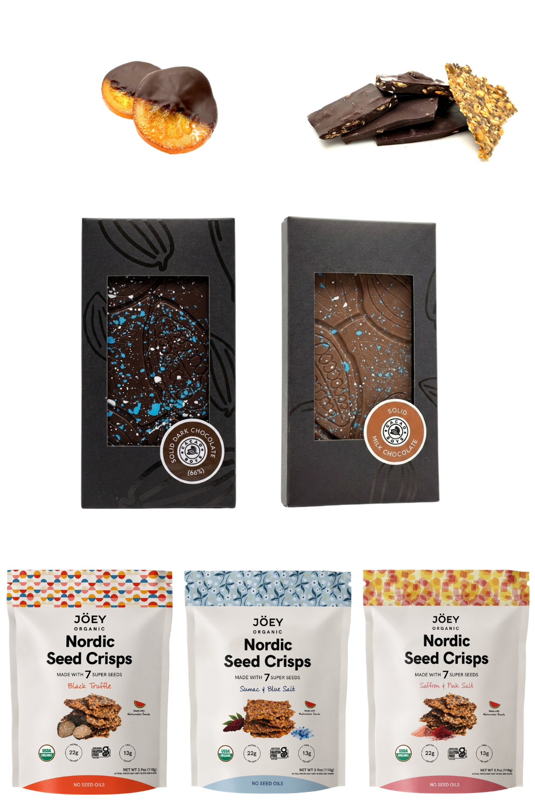 Jöey Sweet & Savoury x Cacao Boys